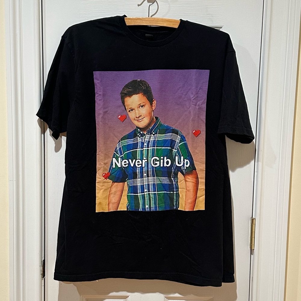 iCarly Black Graphic T-Shirt, Size XL